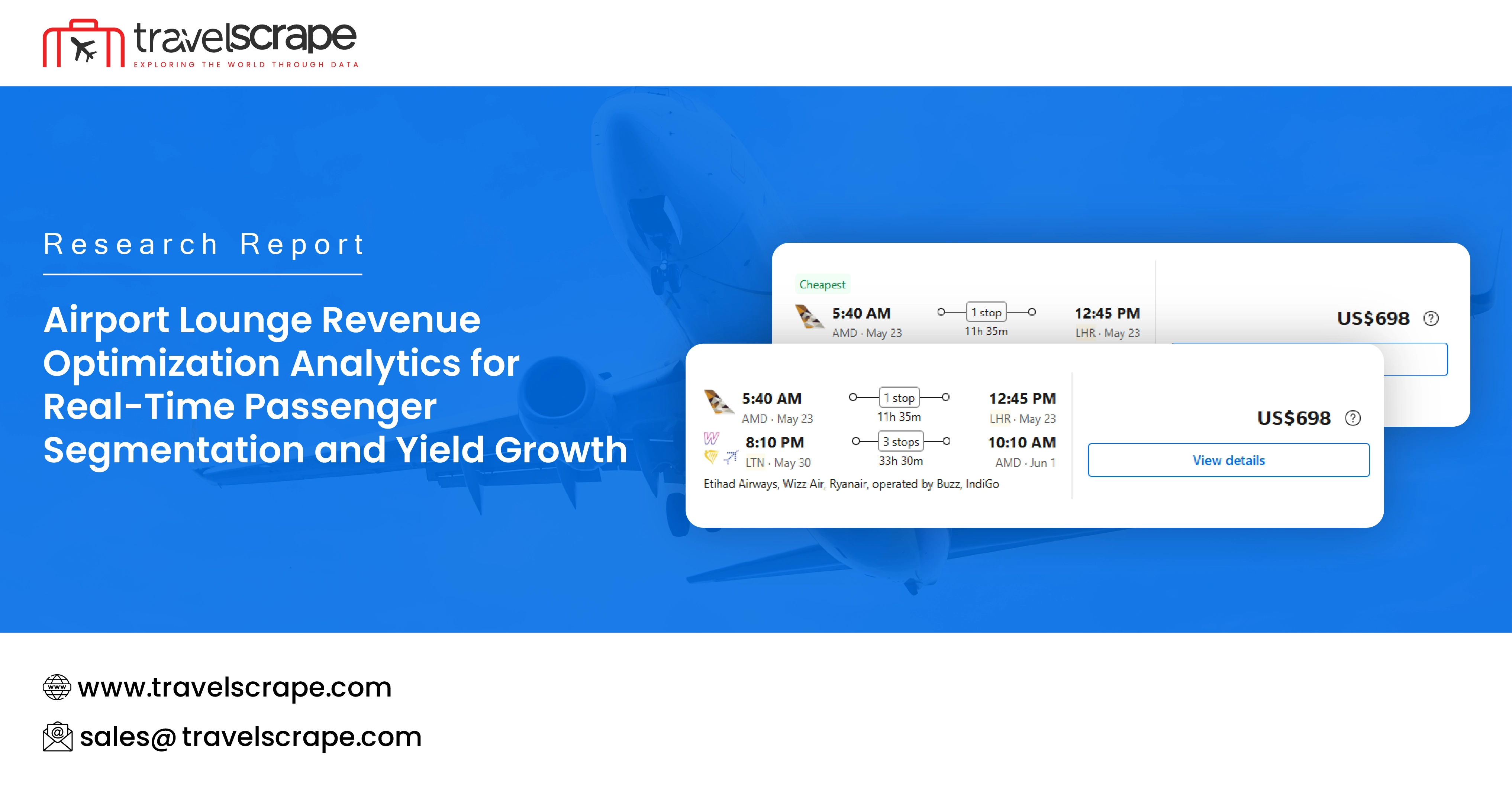 Leverage Airport Lounge Revenue Optimization Analytics